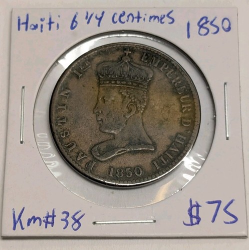 Haiti 1850 4 - haiti, 6-1/4